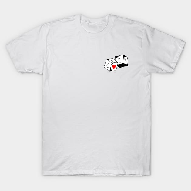 Lover Dice T-Shirt by Love Curse